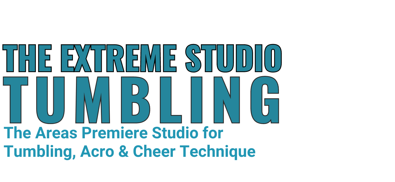 The Extreme Studio Tumbling name . The Areas Premiere Studio for Tumbling, Acro & Cheer Technique. Classes aof all ages and levels. Basehor, KS